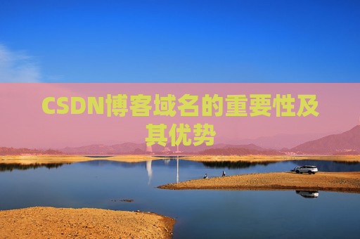 CSDN博客域名的重要性及其优势
